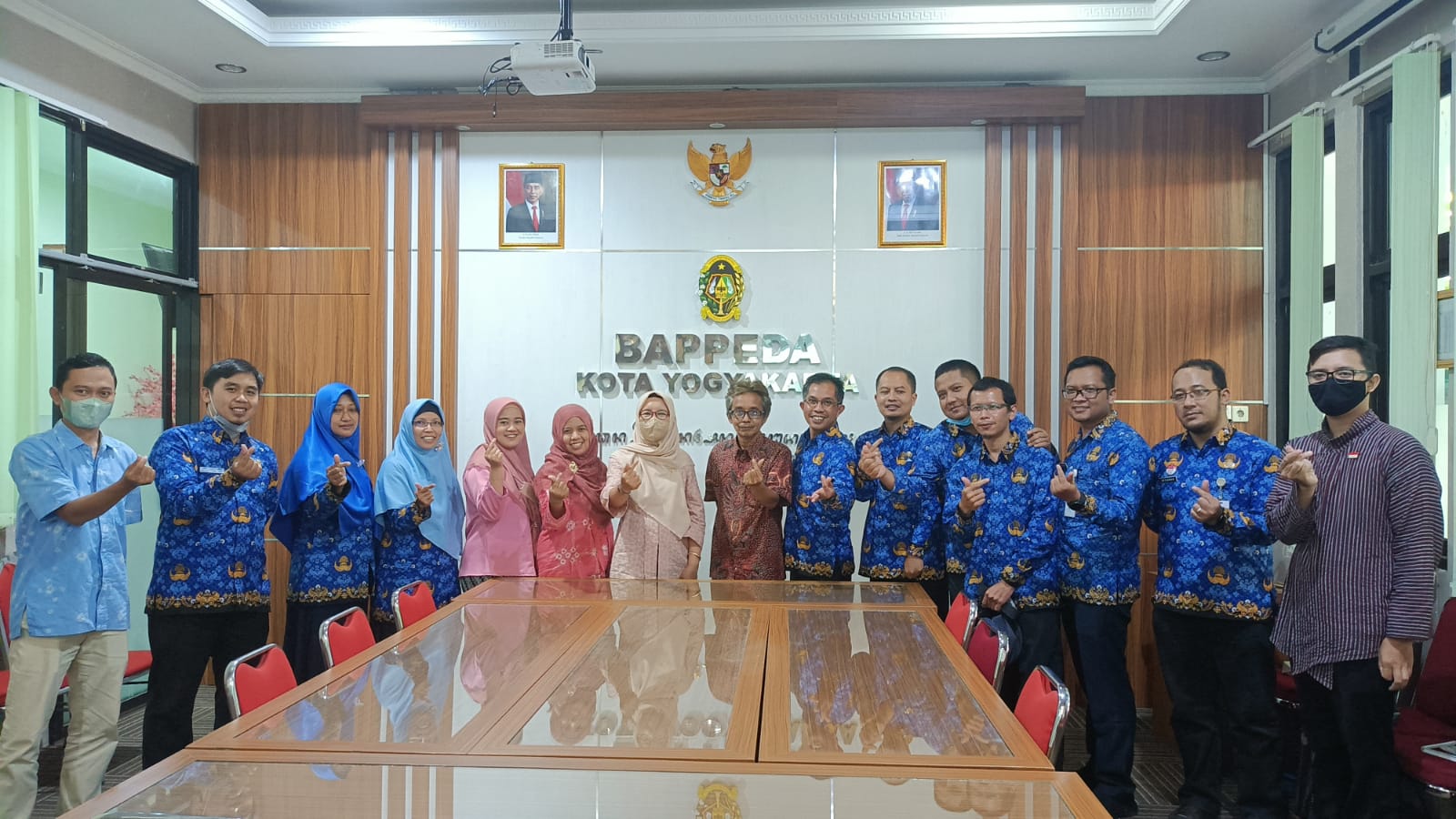 Kunjungan Kerja Bappeda Kabupaten Wonosobo terkait Monev Target RPJMD Kota Yogyakarta