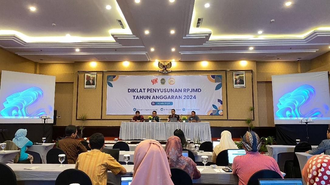 Pemerintah Kota Yogyakarta Menyelenggarakan Diklat Penyusunan Rencana Pembangunan Jangka Menengah Daerah (RPJMD)