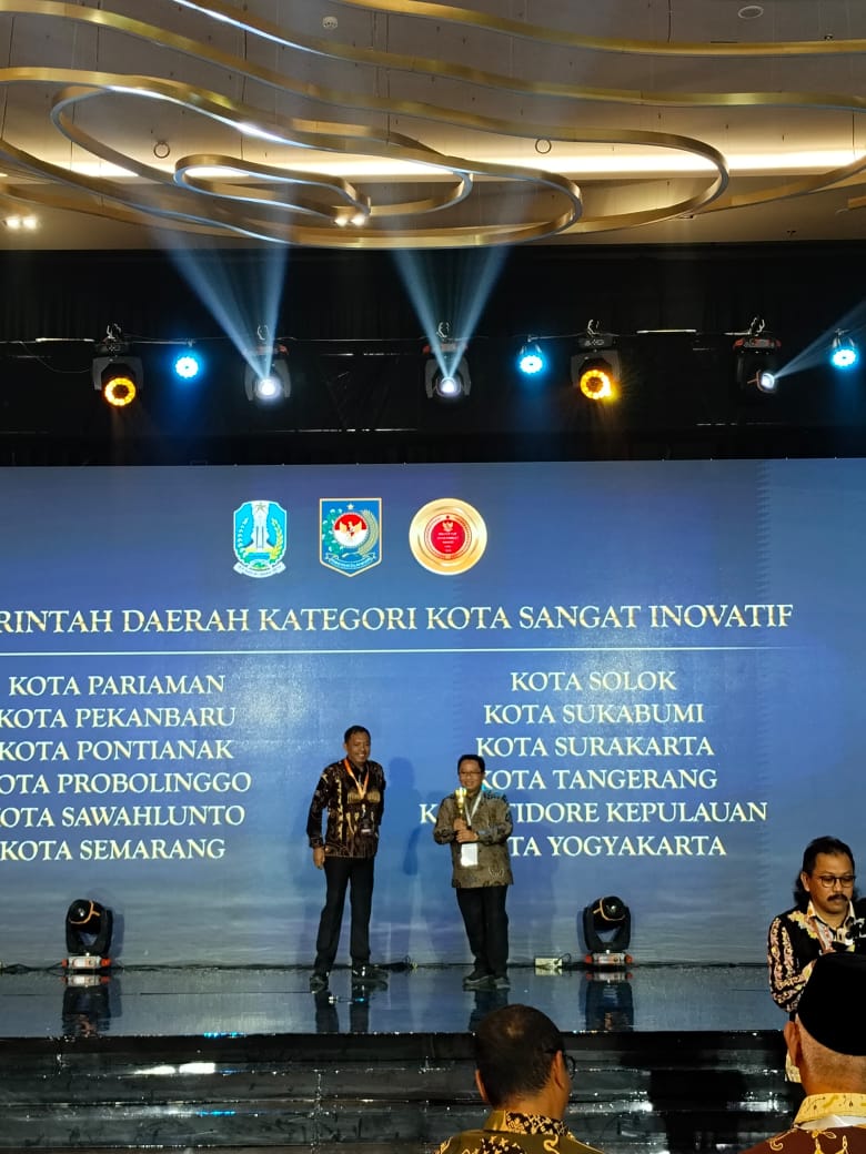 Pemerintah Kota Yogyakarta kembali mencapai predikat “Sangat Inovatif”